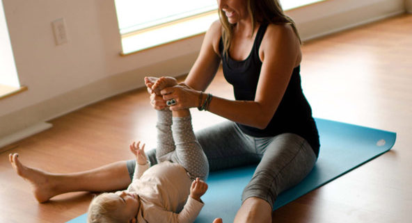 Mom and Baby Yoga Wellesley